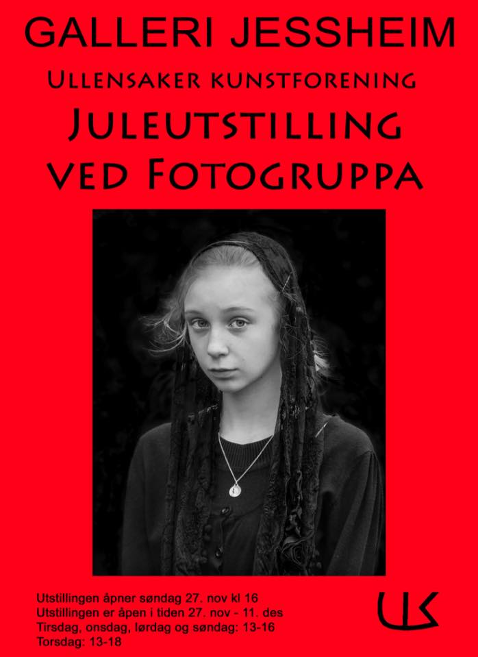 Ullensaker Kunstforening Fotogruppa med juleutstilling