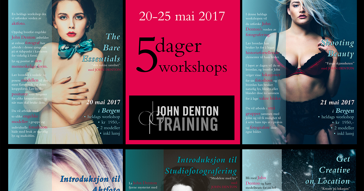 Delta på kreativ workshop i Bergen!