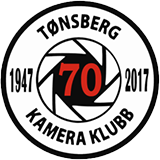 Tønsberg Kamera Klubb jubileumslogo