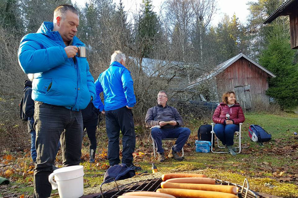 Vestfoldklubber på fellestur til Båstnäs