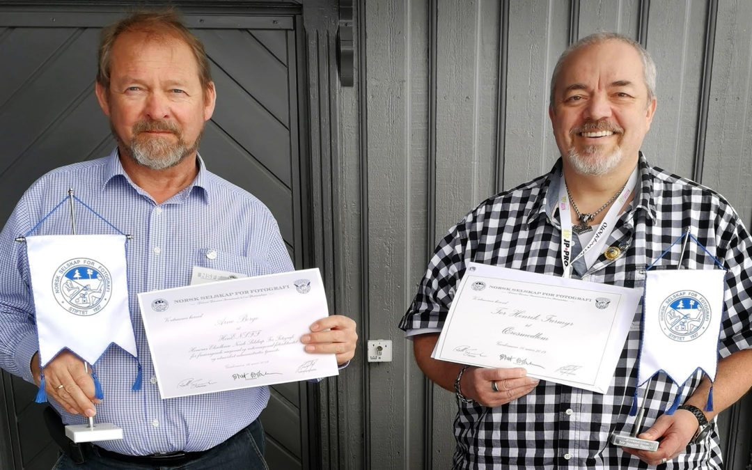 Utdelte NSFF-hederstegn 2019, inkludert et nytt æresmedlem